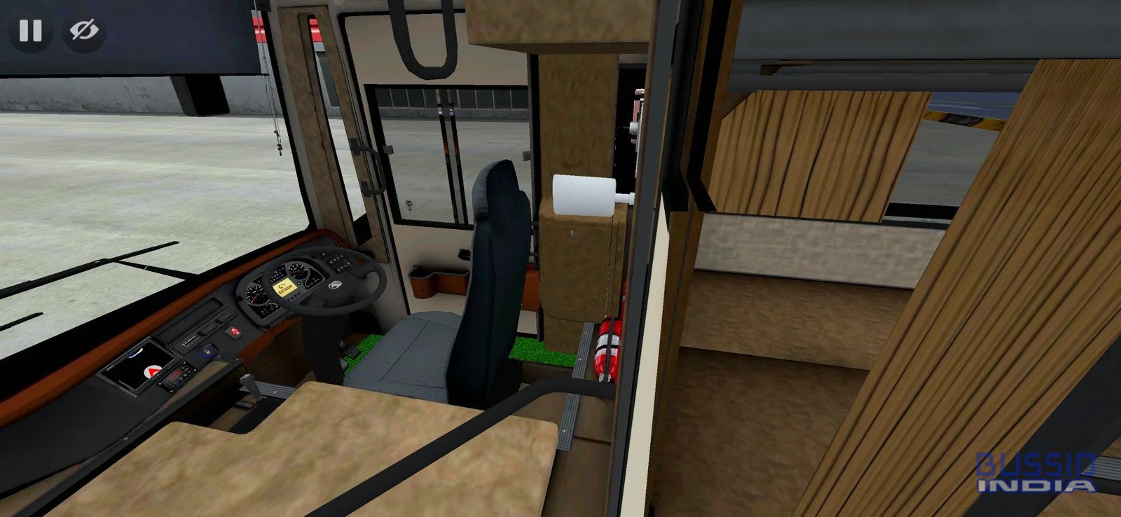 MG BS6 Glider + leeraz mod for BUSSID