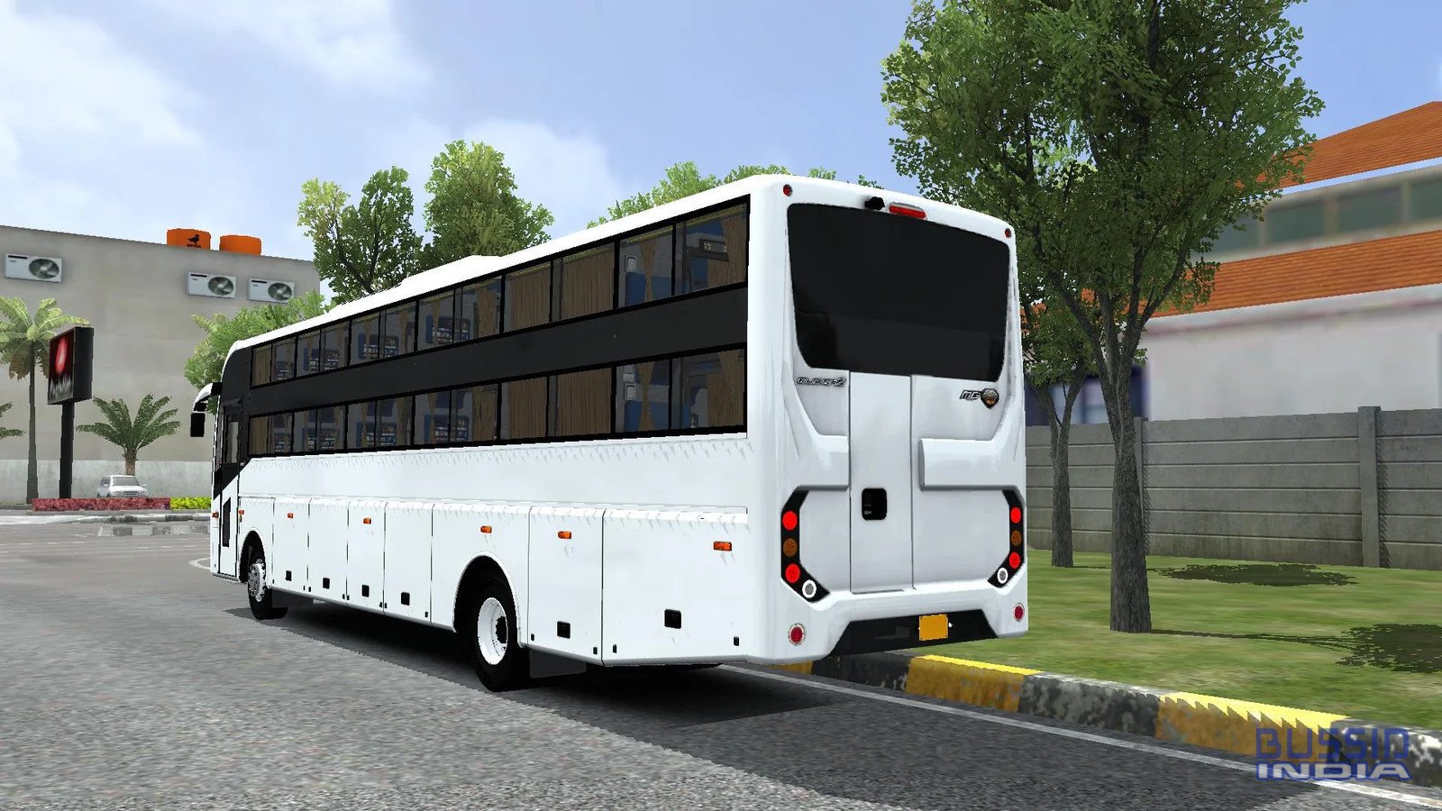 MG BS6 Glider + leeraz mod for BUSSID
