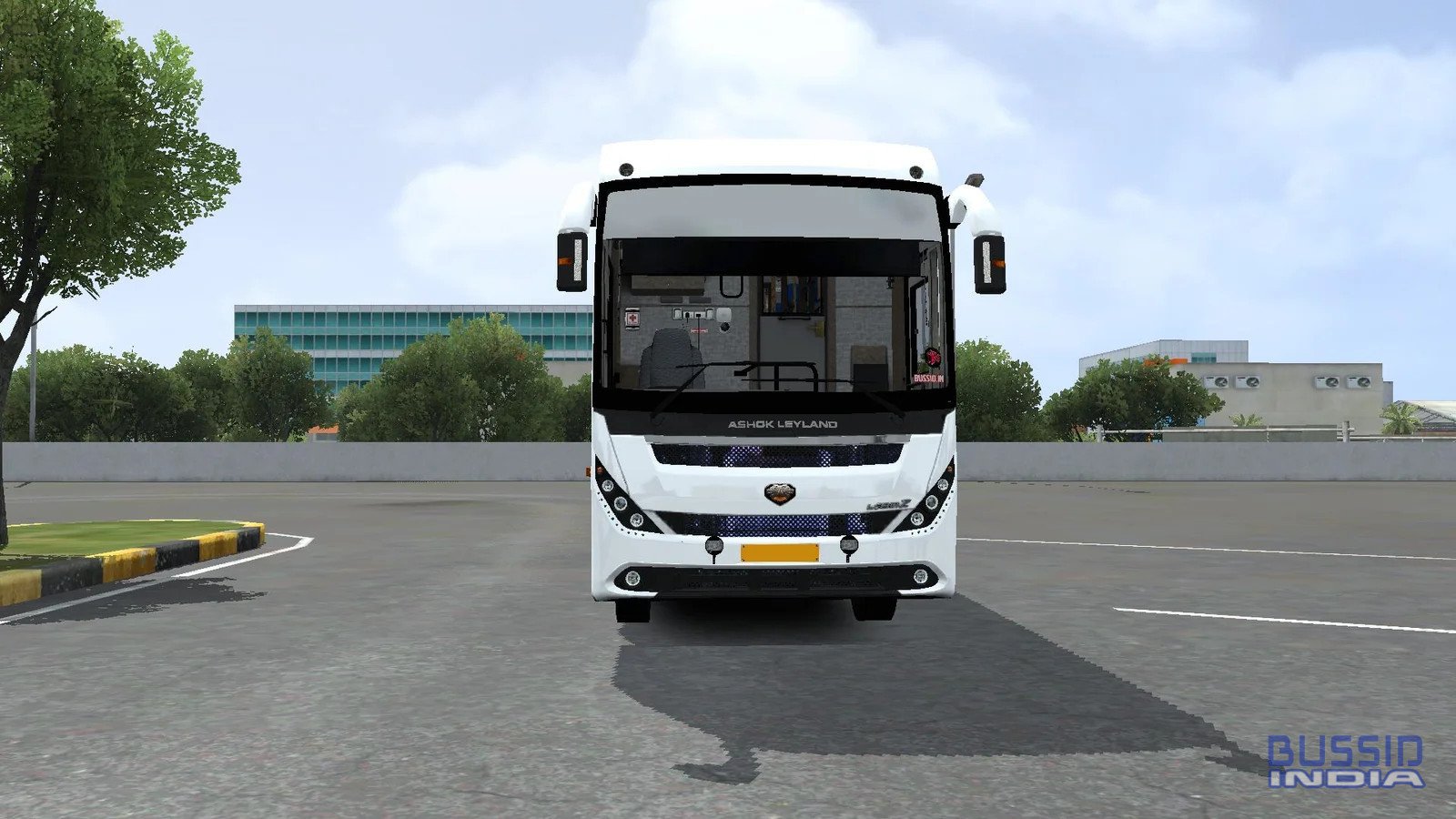 MG BS6 Glider + leeraz mod for BUSSID