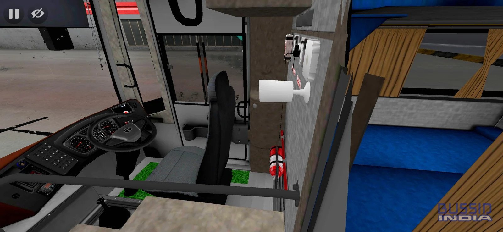 MG BS6 Glider + leeraz mod for BUSSID