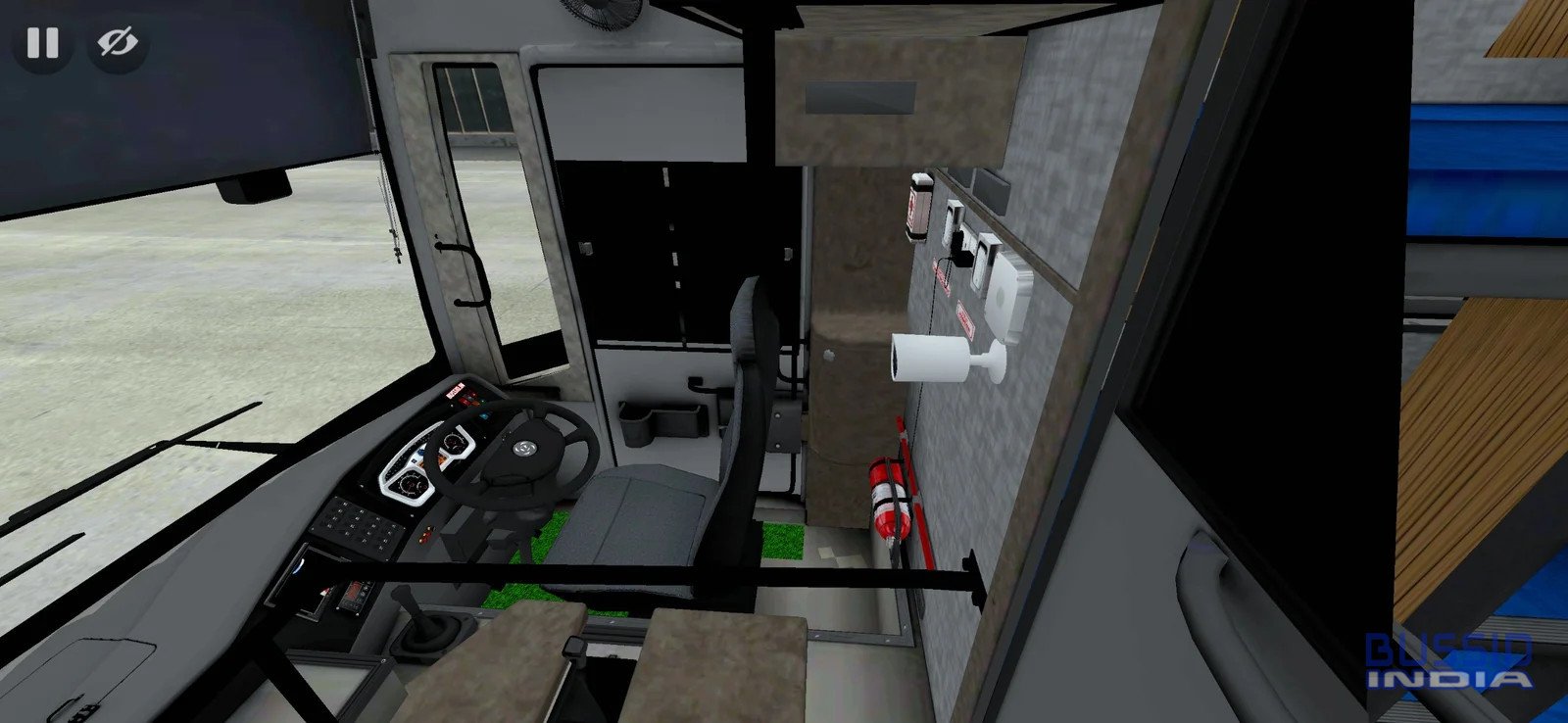 MG BS6 Glider + leeraz mod for BUSSID