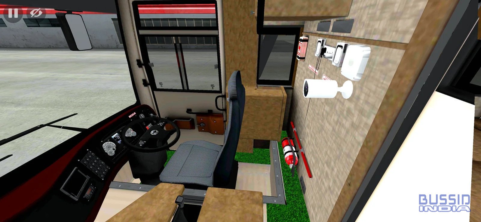 MG BS6 Glider + leeraz mod for BUSSID