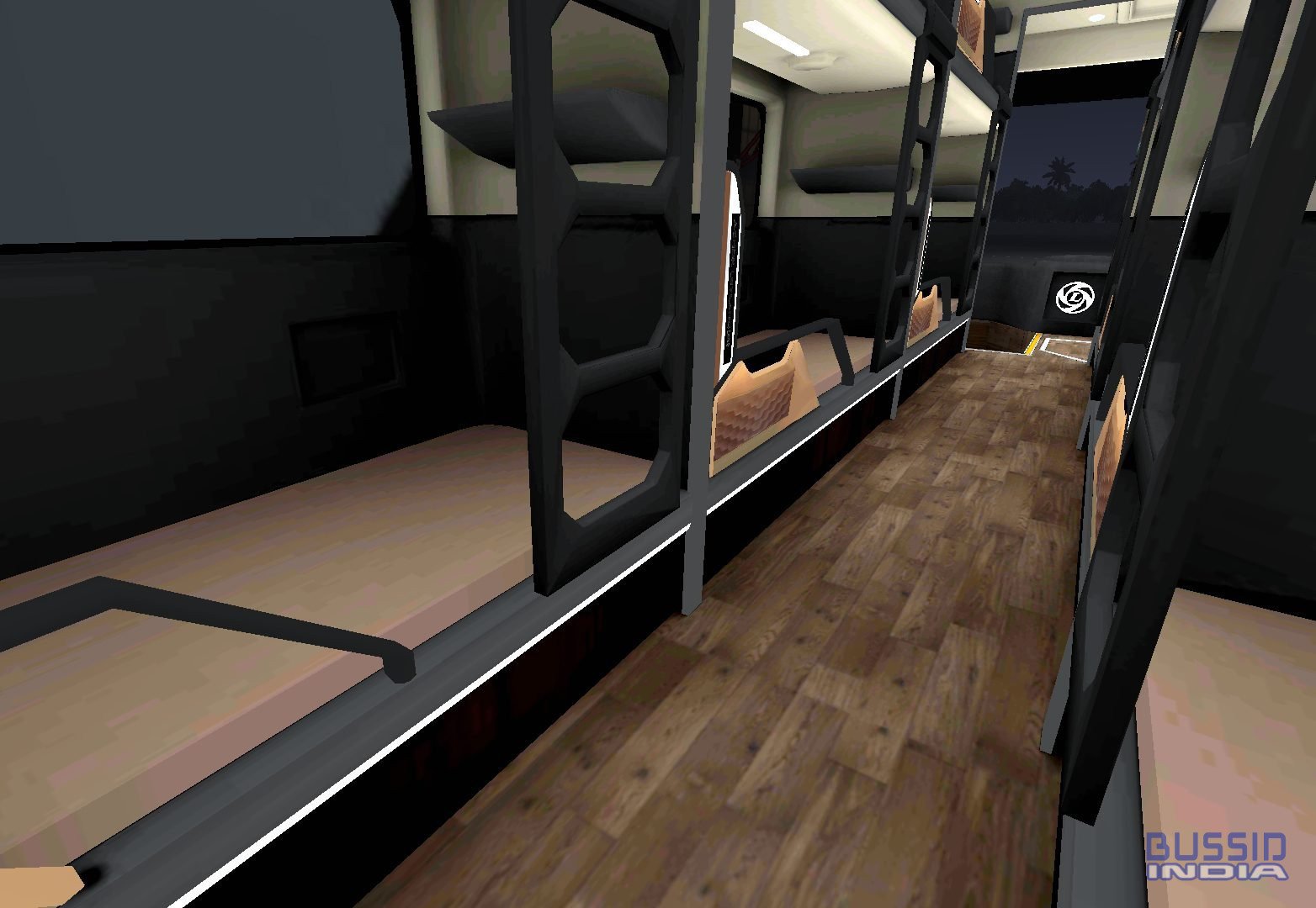 Garud 15mtr Ashokleyland multiaxle bus under 150K Traingles