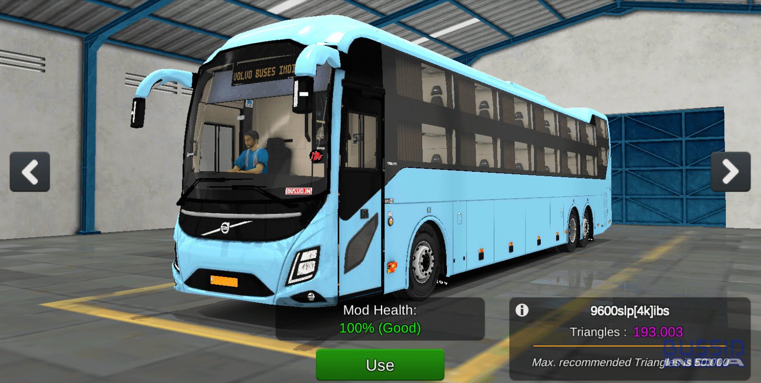 Volvo 9600S 15mtr mod under 200k Triangles