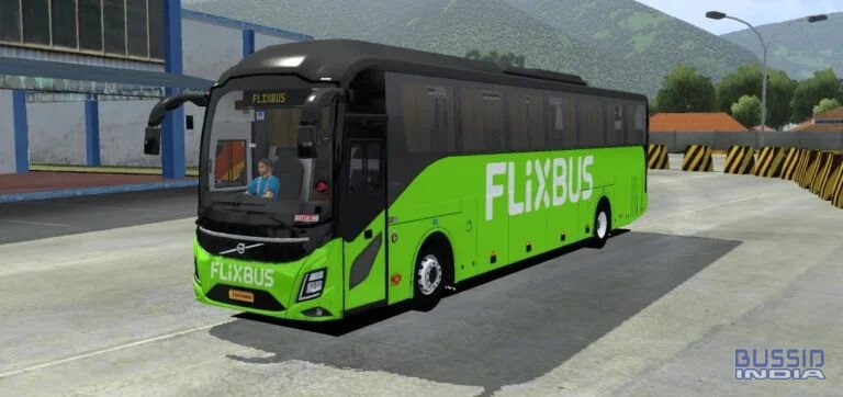 Volvo 9600 Biaxle Semisleeper 13.5mtr Premium coach for BUSSID by IBS GAMING