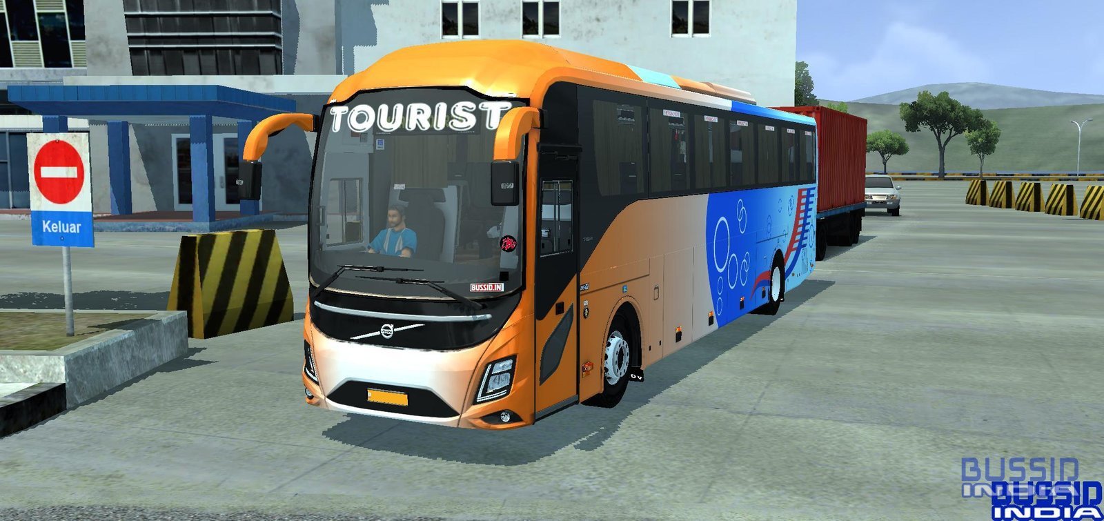 Volvo 9600 Biaxle Semisleeper 13.5mtr Premium coach for BUSSID by IBS GAMING