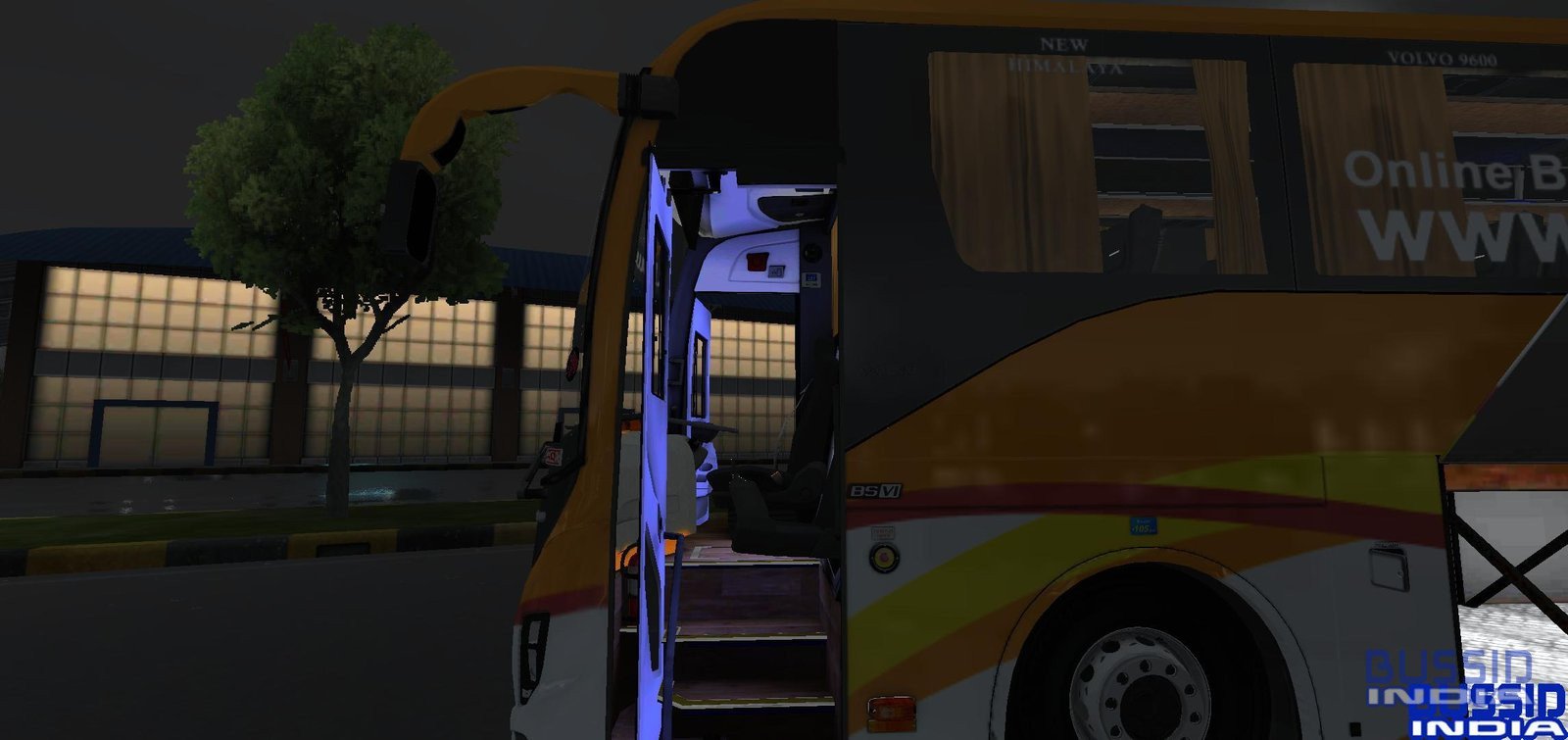 Volvo 9600 Biaxle Semisleeper 13.5mtr Premium coach for BUSSID by IBS GAMING