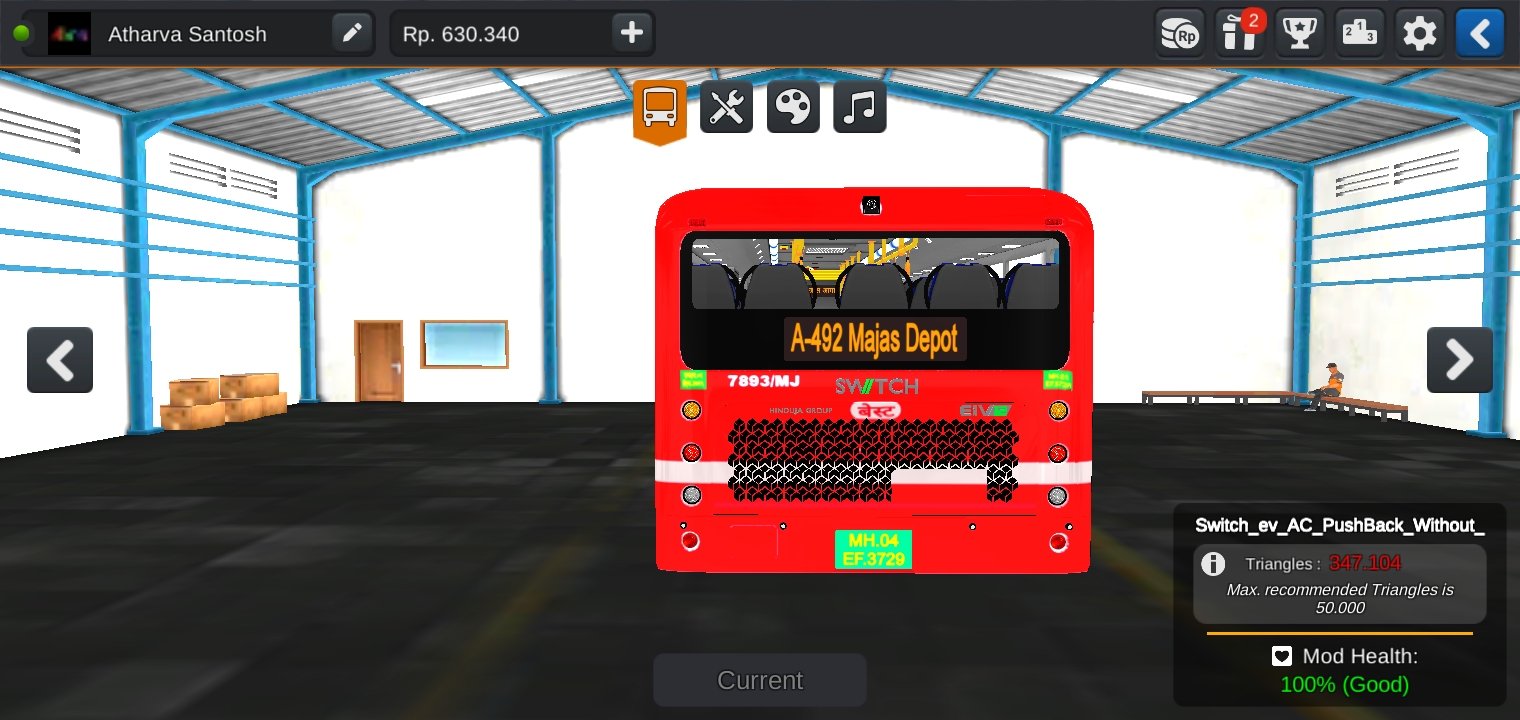 Ashok Leyland Switch EV12 bus mod