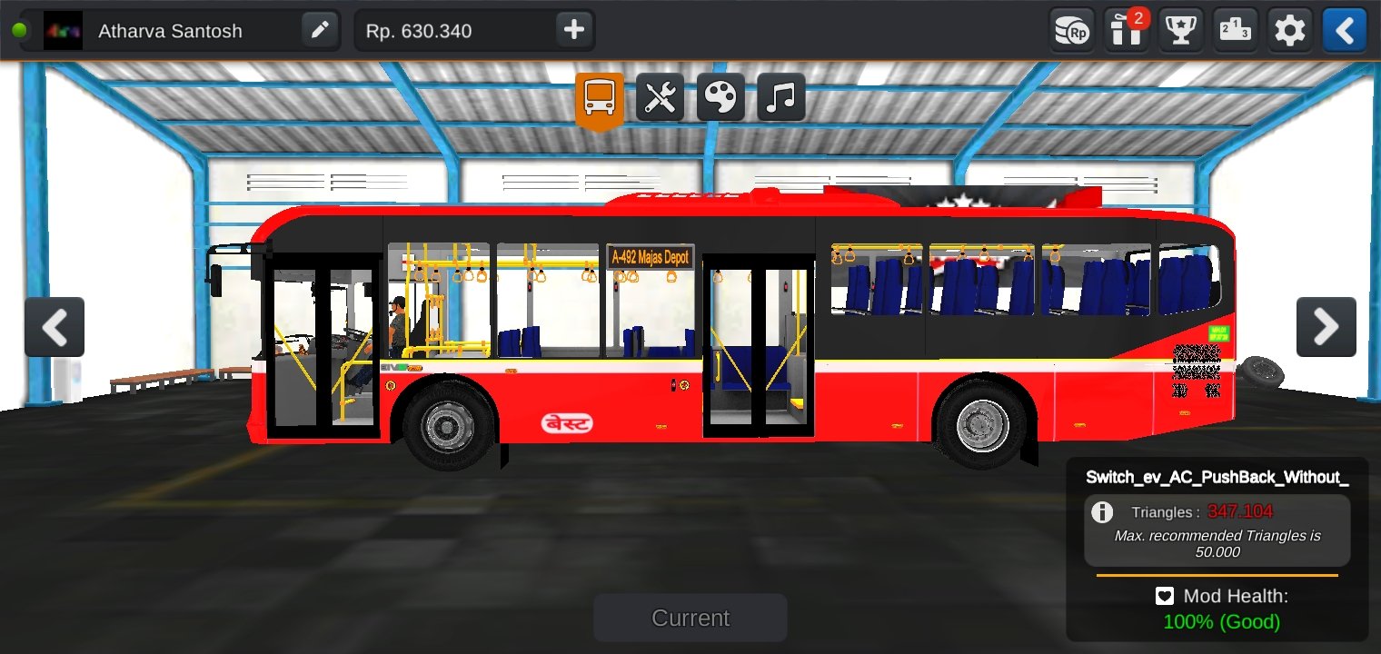 Ashok Leyland Switch EV12 bus mod