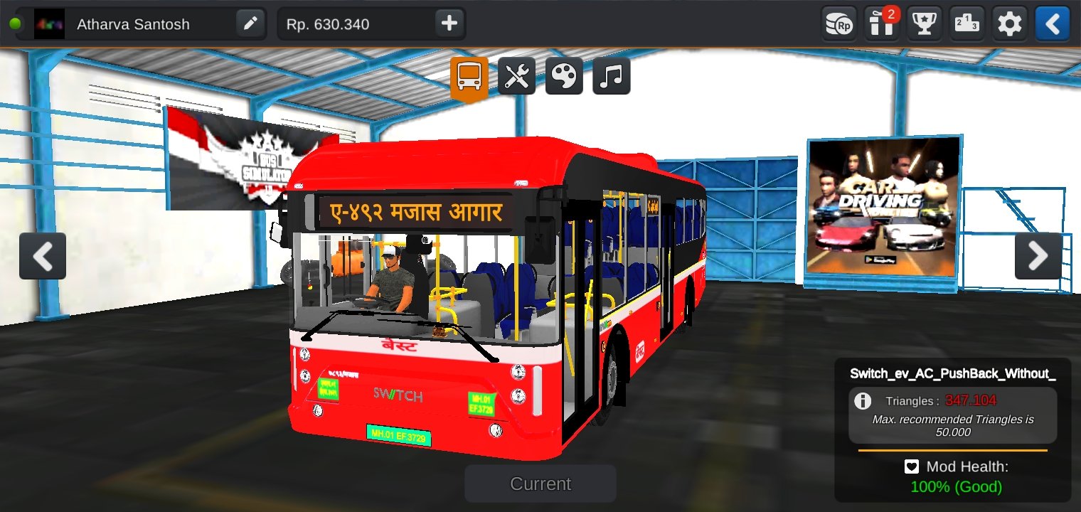 Ashok Leyland Switch EV12 bus mod