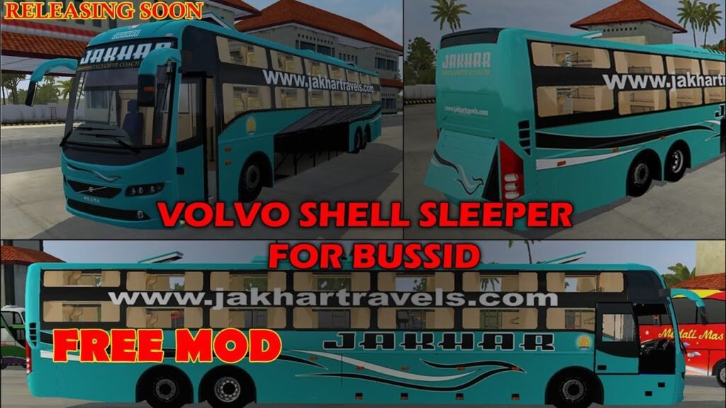 Volvo B11r Sleeper  bus mod